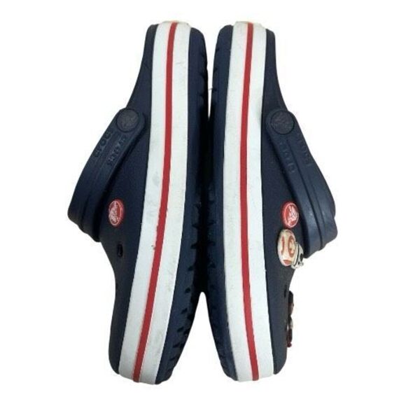 Crocs Crocband Clogs Slip On Sandals Shoes Blue Youth Boys J5 Star Wars Charms - Picture 5 of 11